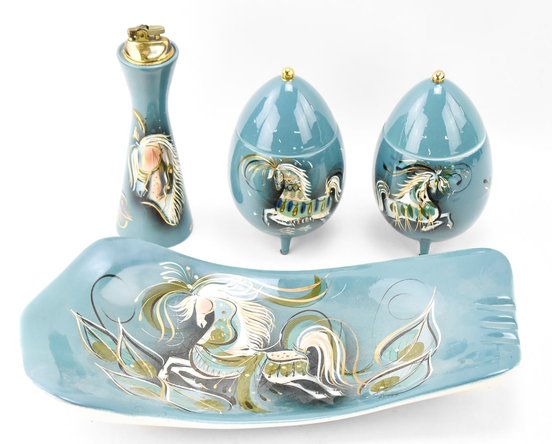 SASCHA BRASTOFF, MID-CENTURY MODERN POTTERY ASSORTMENT (1 of 4)