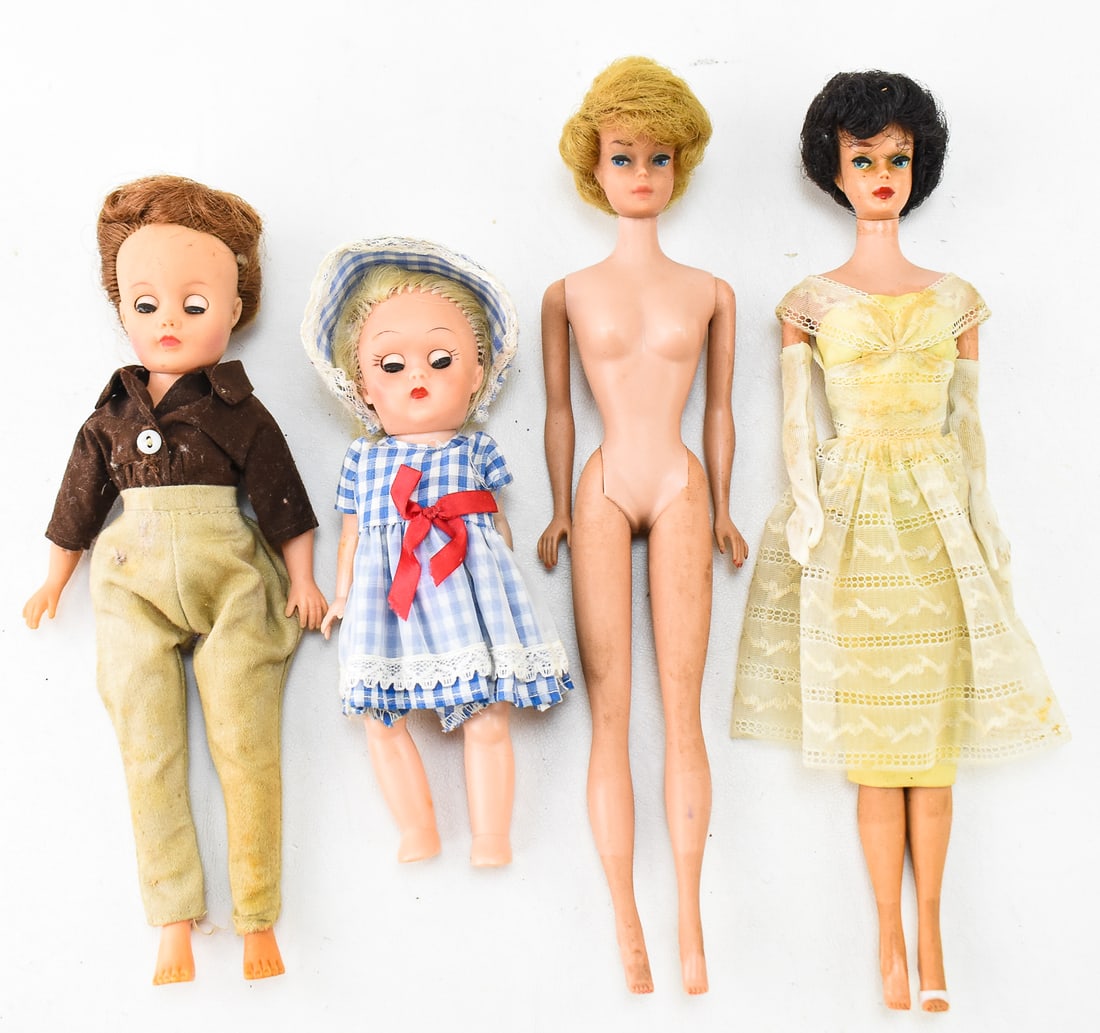 VINTAGE BARBIE DOLLS, 'GINNY' DOLL, & 'LITTLE MISS MARGIE' BELLE DOLL (1 of 3)