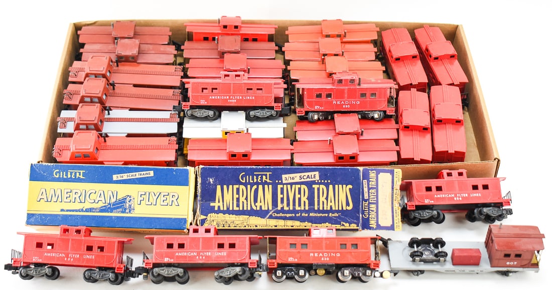 30 CABOOSE CARS FROM AMERICAN FLYERS (1 of 3)