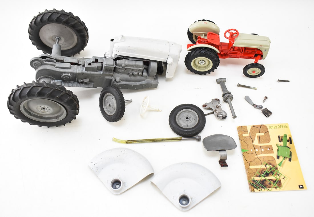HUBLEY KIDDIE TOY TRACTOR No. 525, ERTL FORD 8N TRACTOR, & MORE (1 of 1)