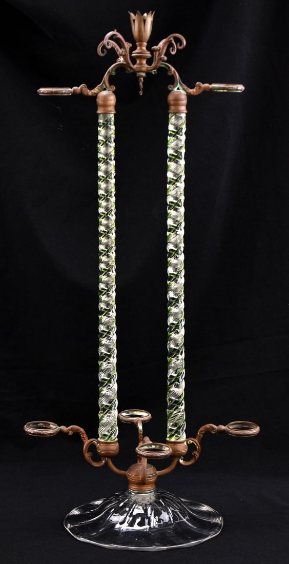 STUART & SONS (ATTR.) SIX ARM EPERGNE BASE (1 of 3)