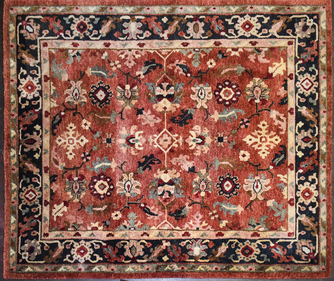 SERAPI-STYLE INDIAN WOOL AREA RUG (1 of 4)