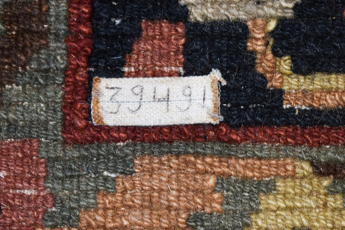 SERAPI-STYLE INDIAN WOOL AREA RUG - 4