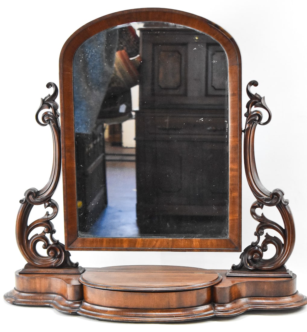 COPE & AUSTIN EMPIRE TABLE-TOP DRESSING MIRROR (1 of 2)