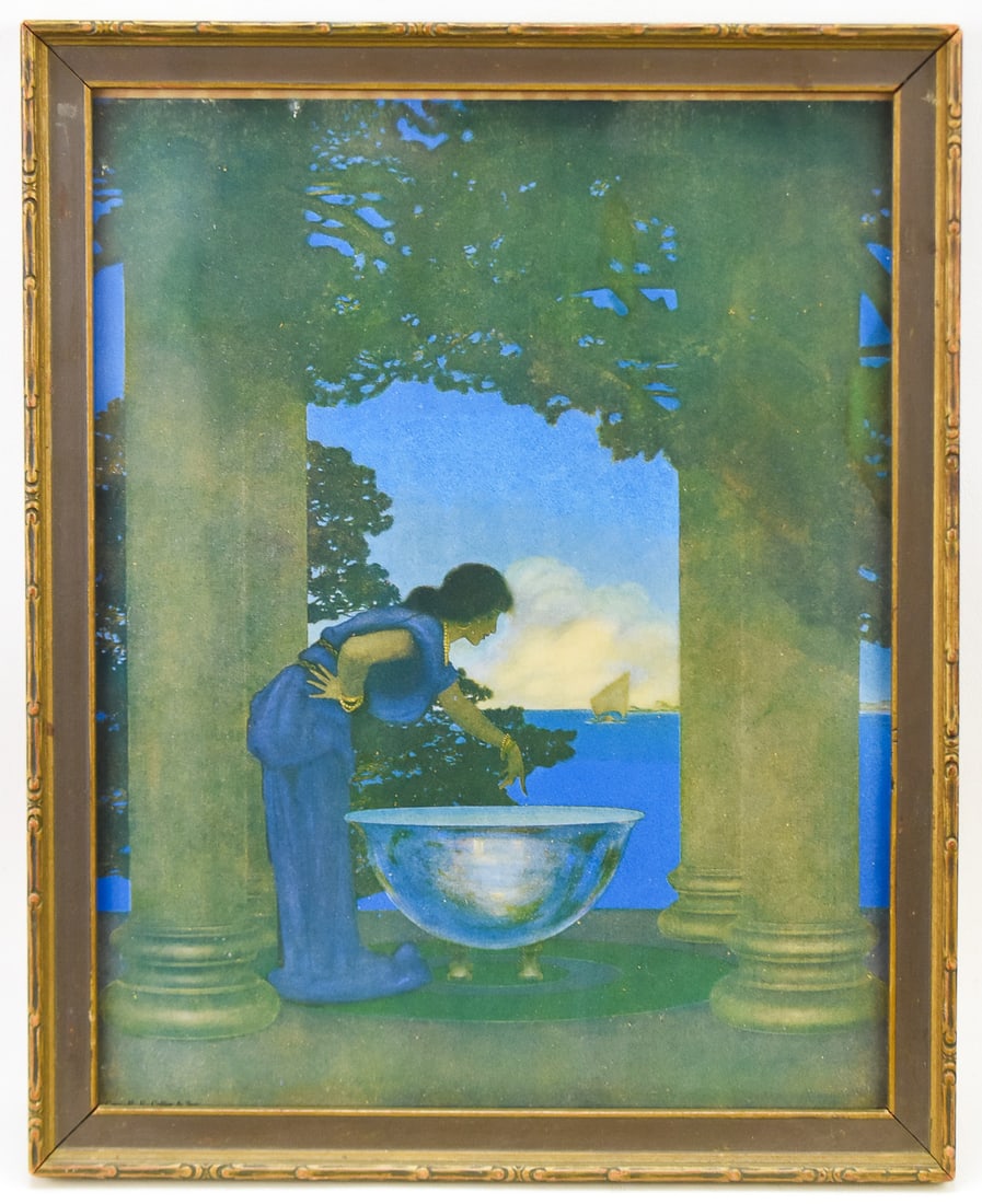 MAXFIELD PARRISH "CIRCE'S PALACE" LITHOGRAPH (1 of 5)