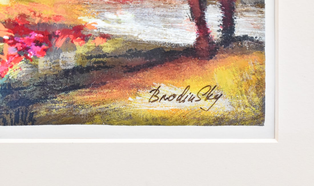 SLAVA BRODINSKY 'TUSCAN LANDSCAPE' SIGNED SERIGRAPH - 3