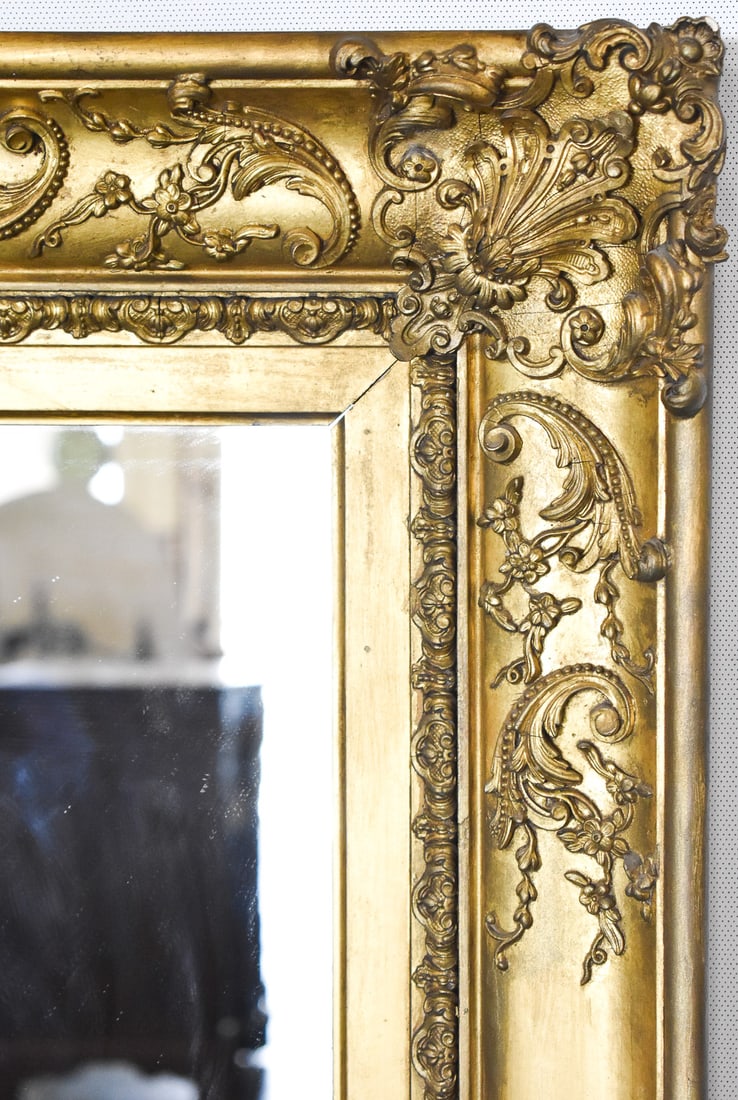 ITALIANATE GILT MIRROR - 4