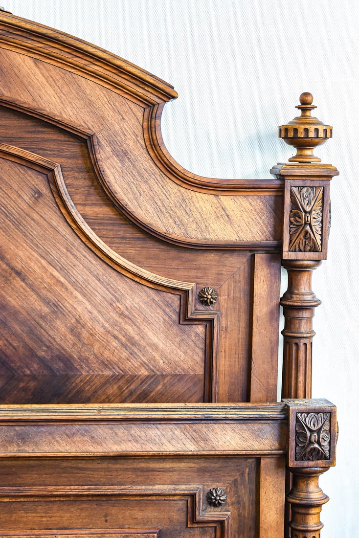 FRENCH VICTORIAN BED FRAME - 2