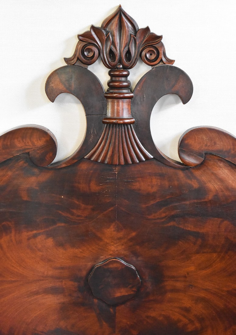 FLAMED DOUBLE BED HEADBOARD - 2