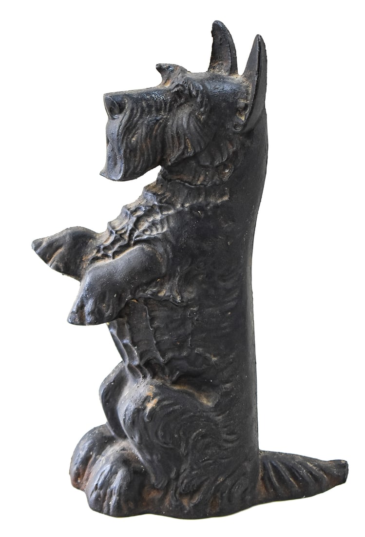 CAST IRON SCOTTISH TERRIER DOORSTOP (1 of 1)