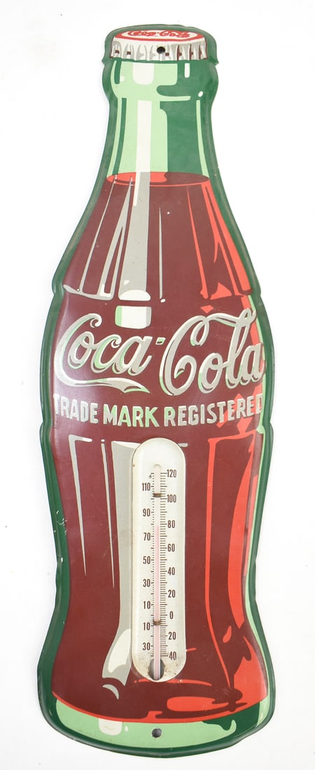 COCA-COLA BOTTLE SHAPED THERMOMETER (1 of 1)
