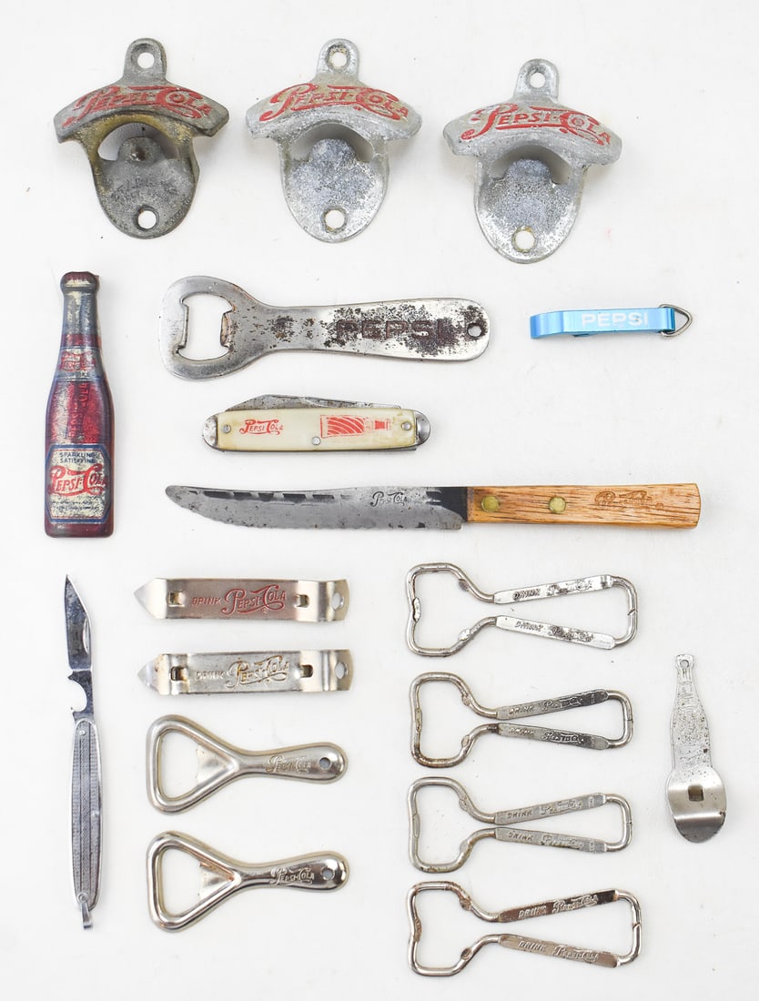 PEPSI BOTTLE OPENERS & KNIVES (1 of 3)
