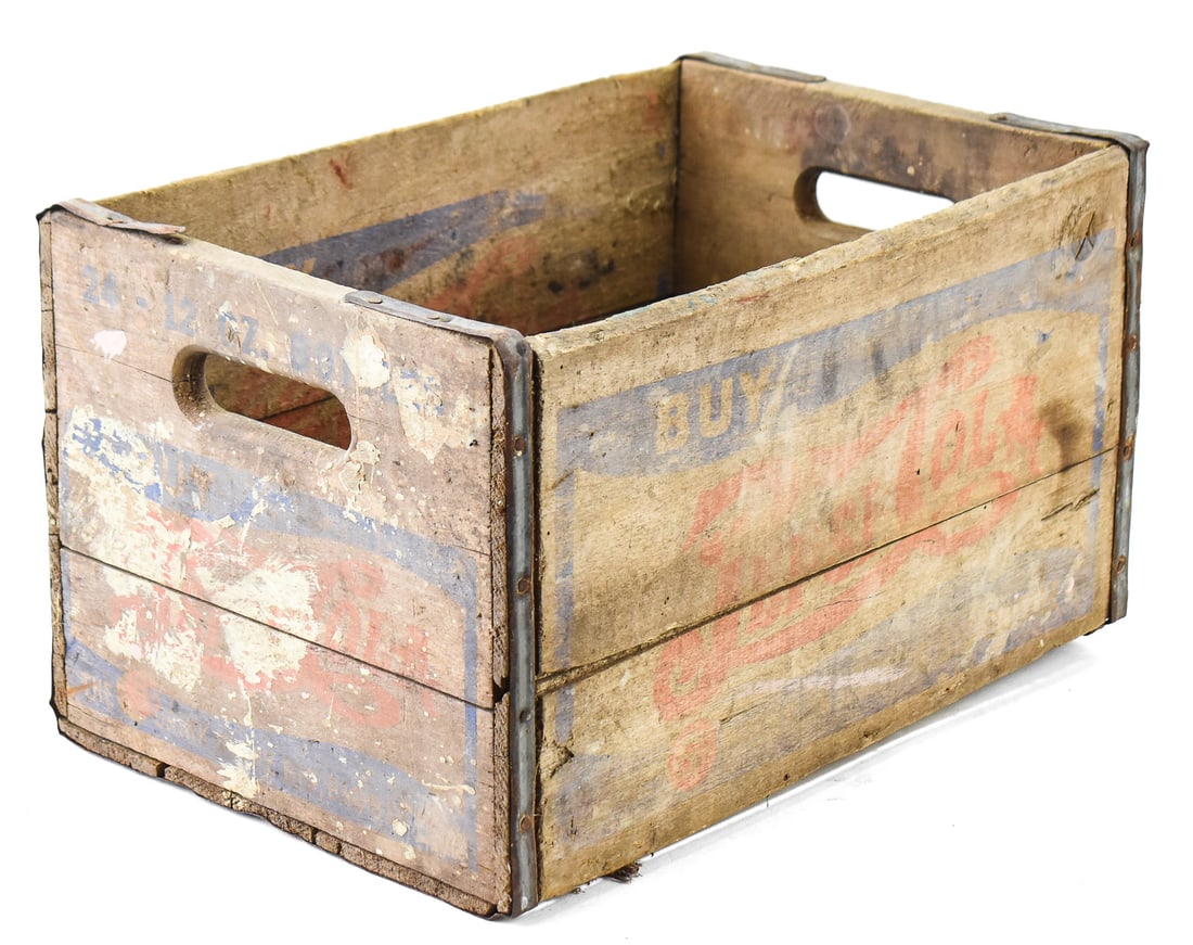 PEPSI-COLA WOOD CRATE (1 of 4)