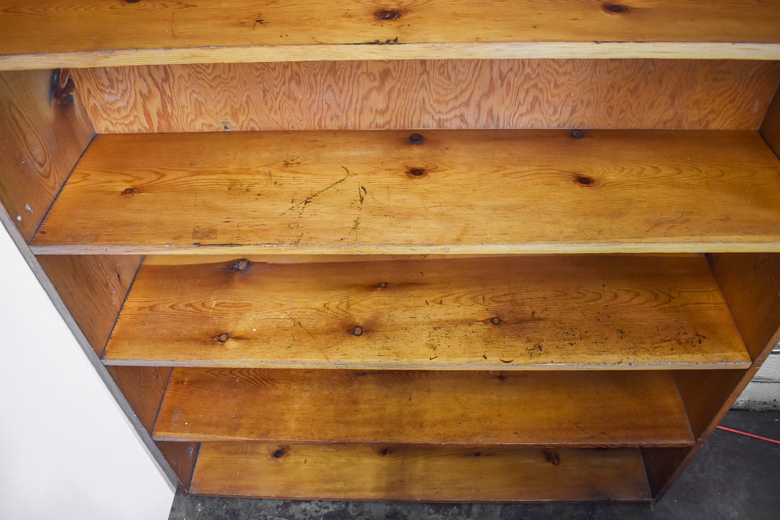 PINE BOOKCASE - 2
