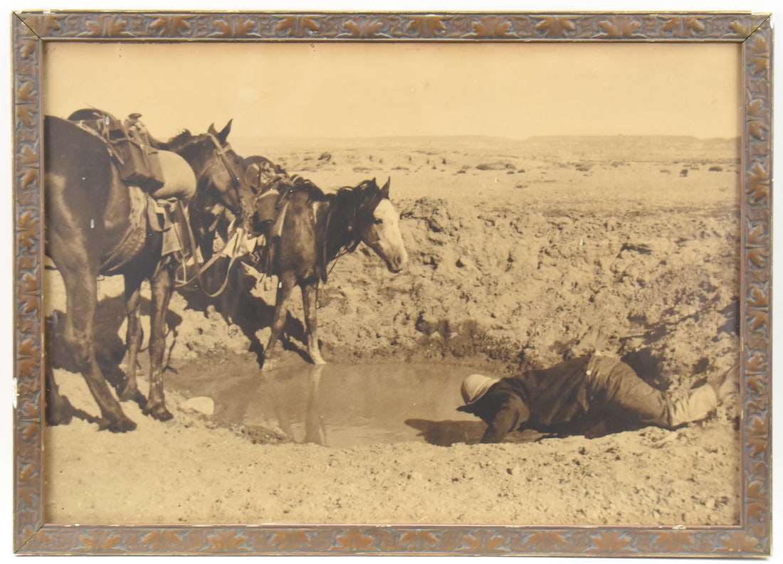 ERWIN SMITH 'ARIZONA WATER HOLE' PHOTOGRAPH (1 of 2)