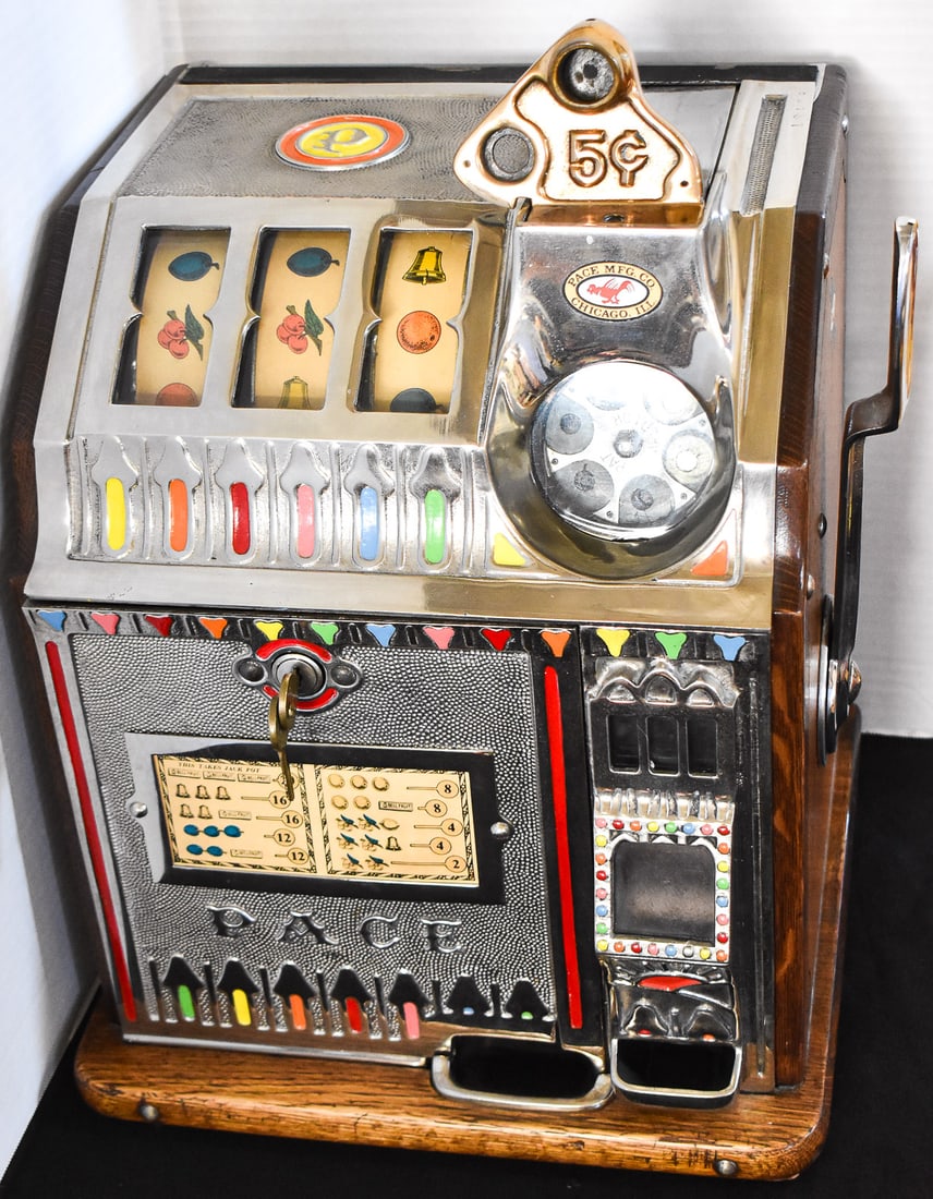 PACE BANTAM 5-CENT SLOT MACHINE - 2