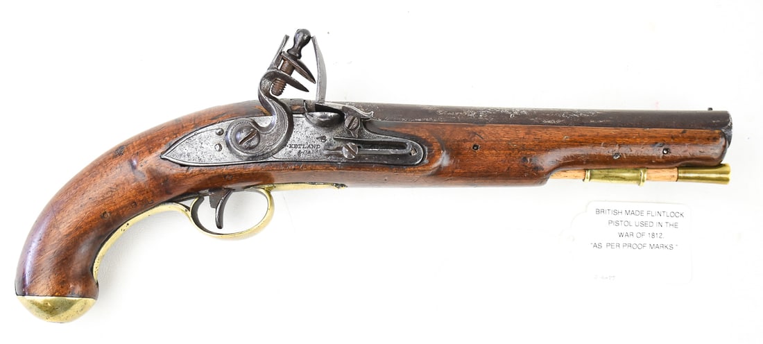 KETLAND & CO. BRITISH FLINTLOCK PISTOL, CIRCA 1804 (1 of 3)