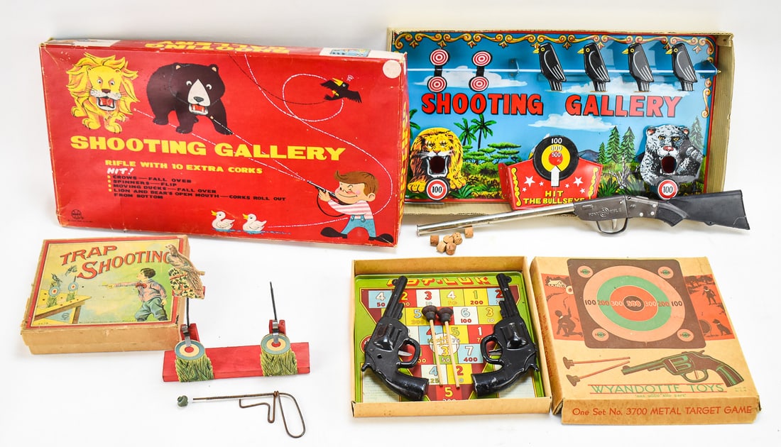 TOY TARGET PRACTICE GAMES COLLECTION (1 of 4)