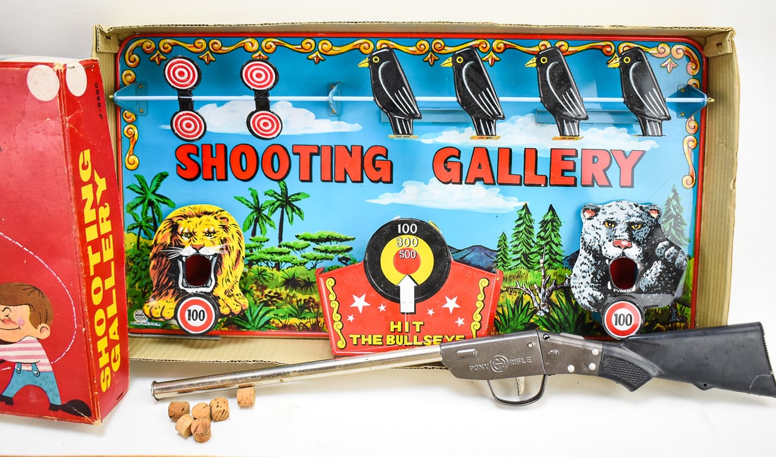 TOY TARGET PRACTICE GAMES COLLECTION - 4