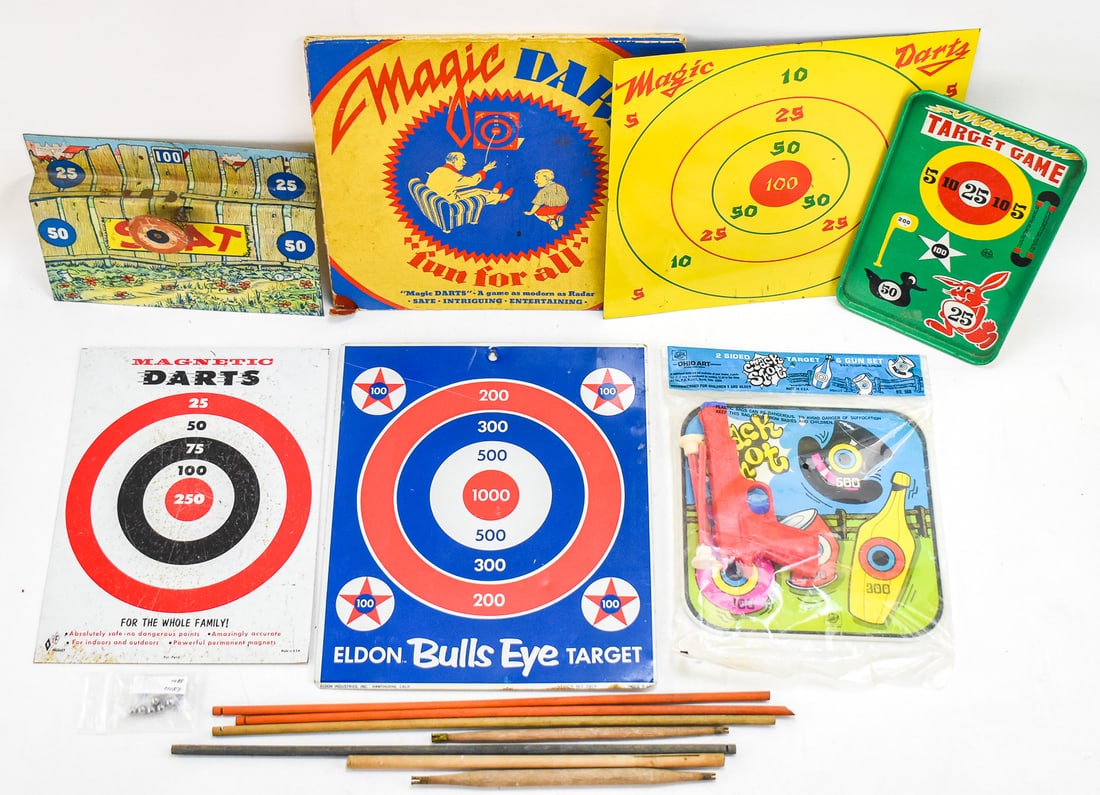 TOY SHOOTING TARGET BOARDS COLLECTION (1 of 2)