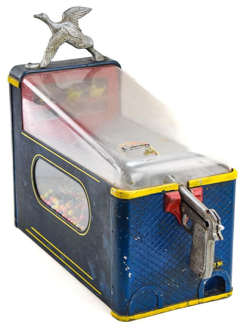 NATIONAL HUNTER "DUCK HUNT" GUMBALL DISPENSER (1 of 3)