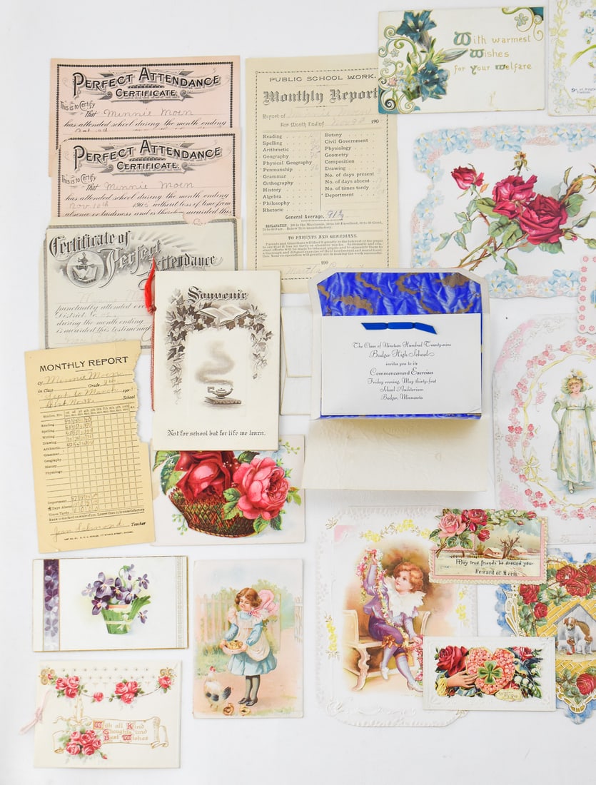 SCHOOL RELATED EPHEMERA COLLECTION - 4