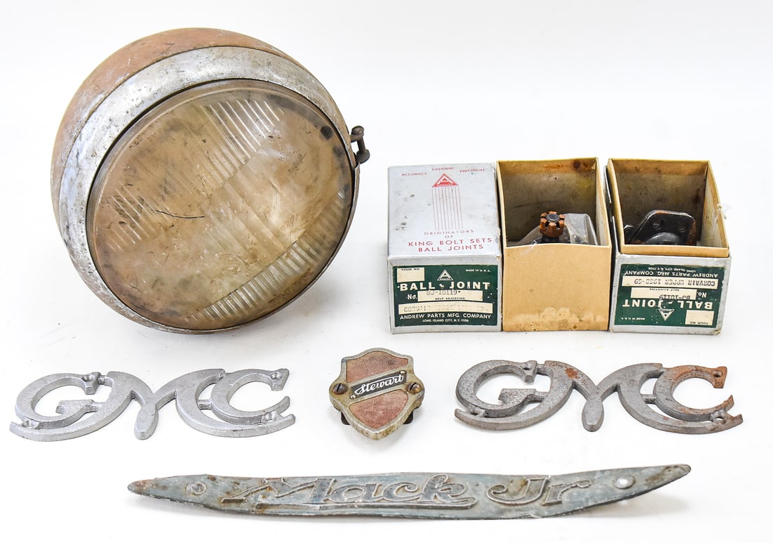 ANTIQUE AUTOMOBILIA: GMC, MACK JR., STEWART, CORVAIR (1 of 2)
