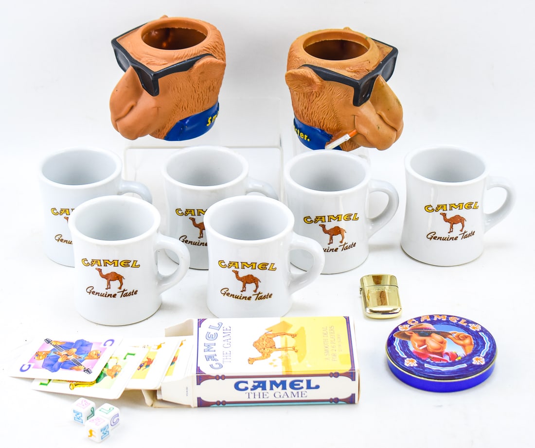COLLECTION OF CAMEL GOODS (1 of 2)