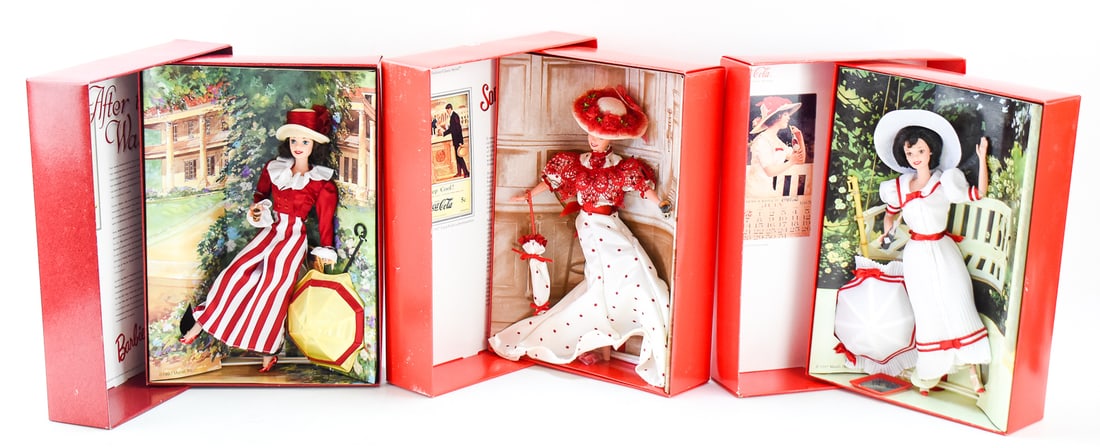 COCA-COLA BARBIE TRIO (1 of 5)