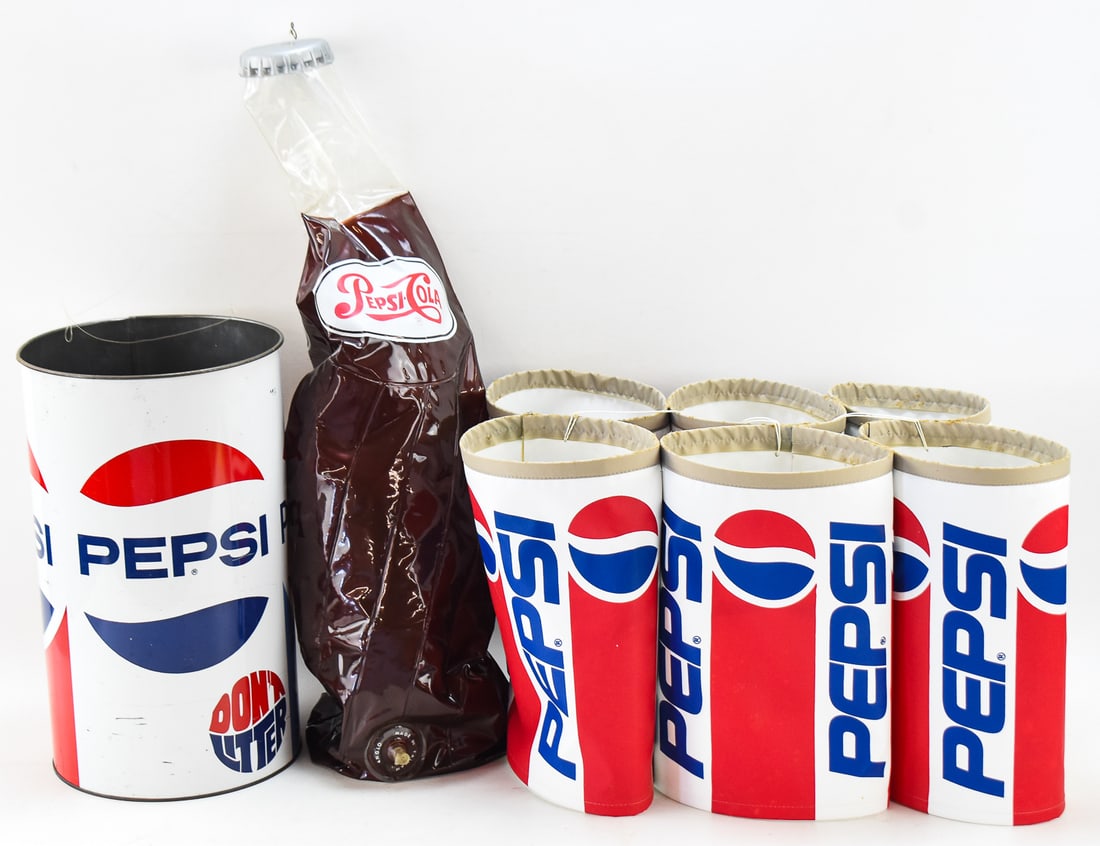 TRIO OF PEPSI-COLA COLLECTABLES (1 of 1)