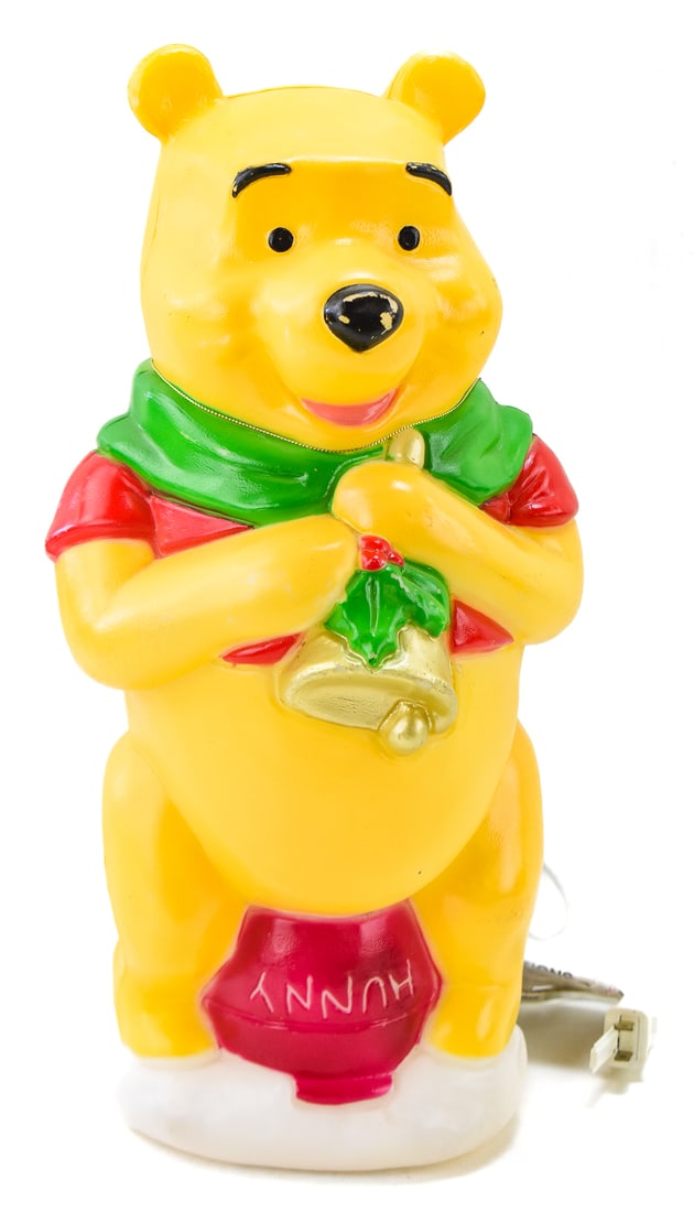 SANTA'S BEST WINNIE THE POOH ELECTRIC CHRISTMAS BLOW MOLD (1 of 2)