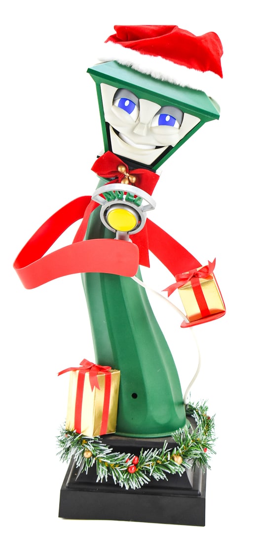 TELCO "FRANK E. POST" ANIMATED & SINGING LAMP POST - 2