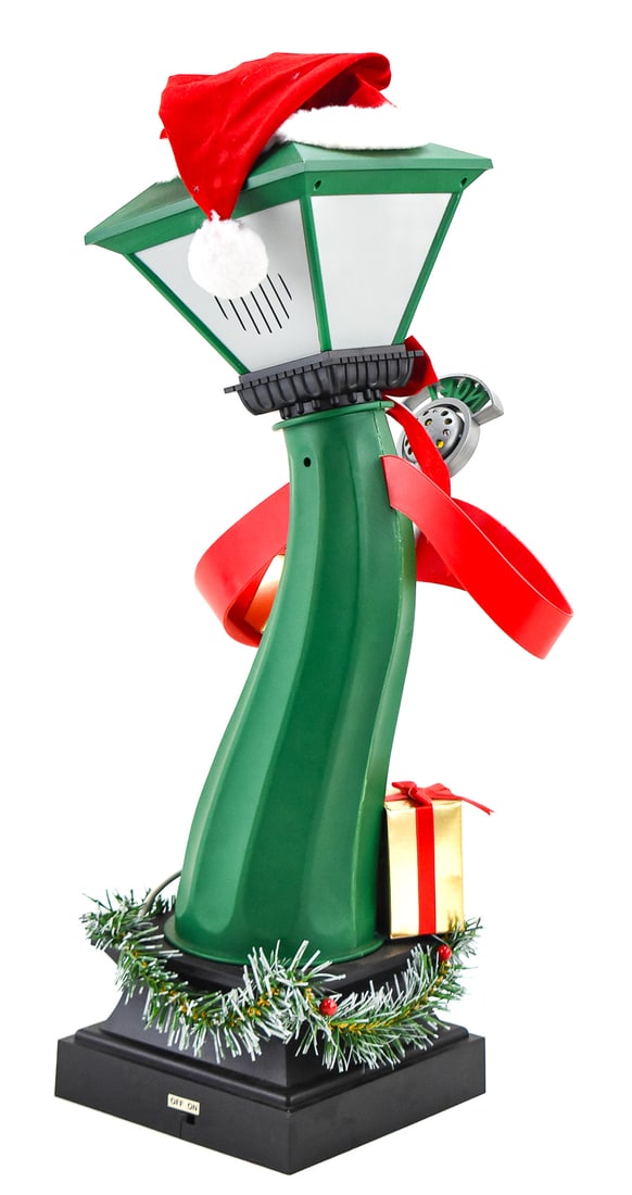 TELCO "FRANK E. POST" ANIMATED & SINGING LAMP POST - 3