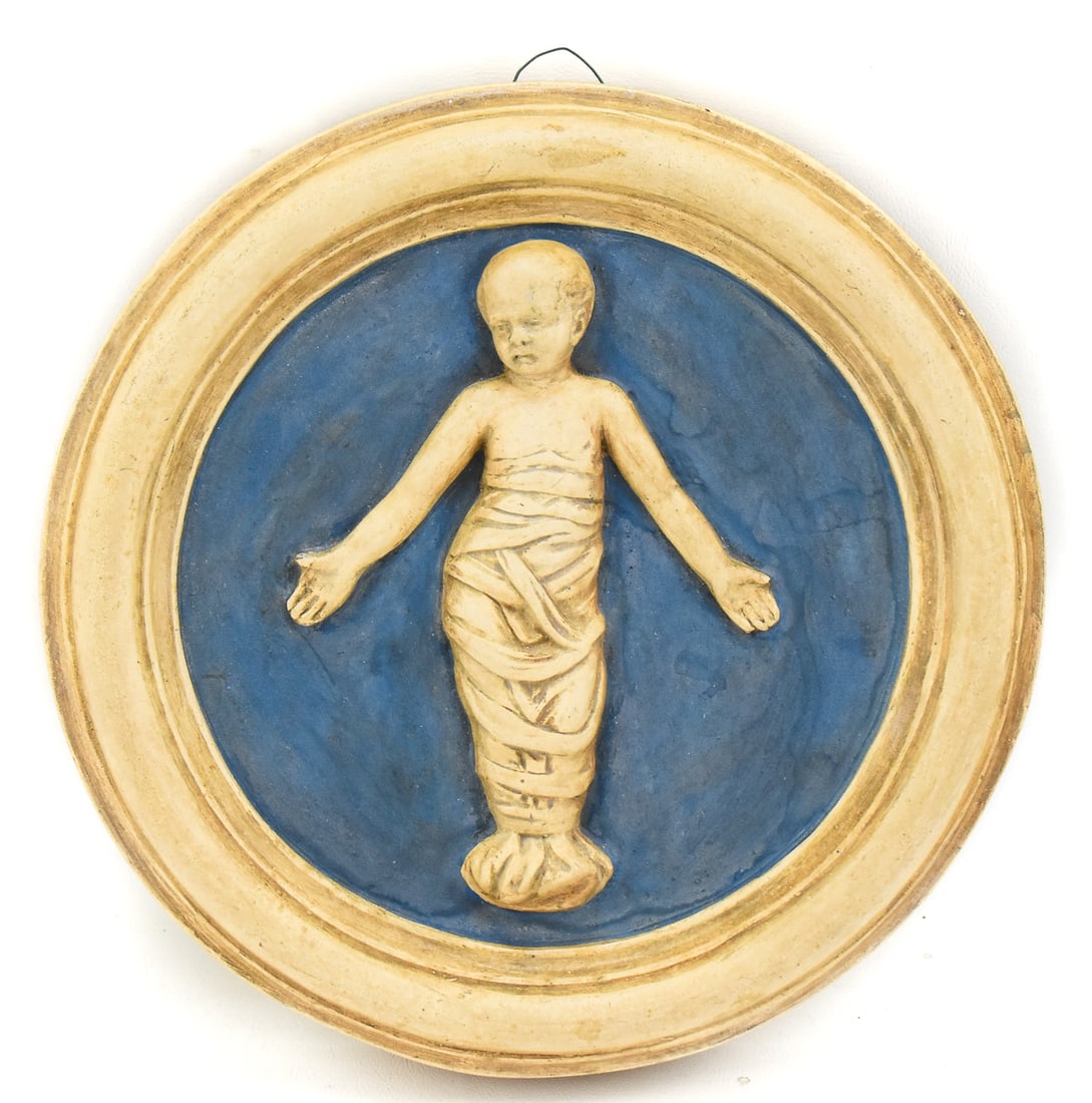 AFTER ANDREA DELLA ROBBIA 'BAMBINO' TONDO (1 of 3)