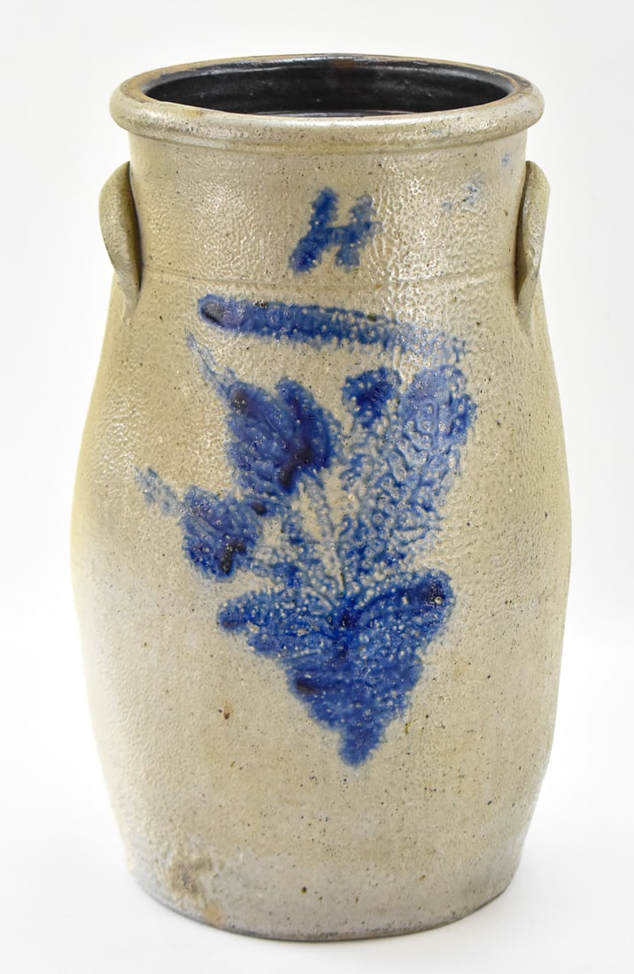 COWDEN & WILCOX FOUR-GALLON STONEWARE CROCK (1 of 6)