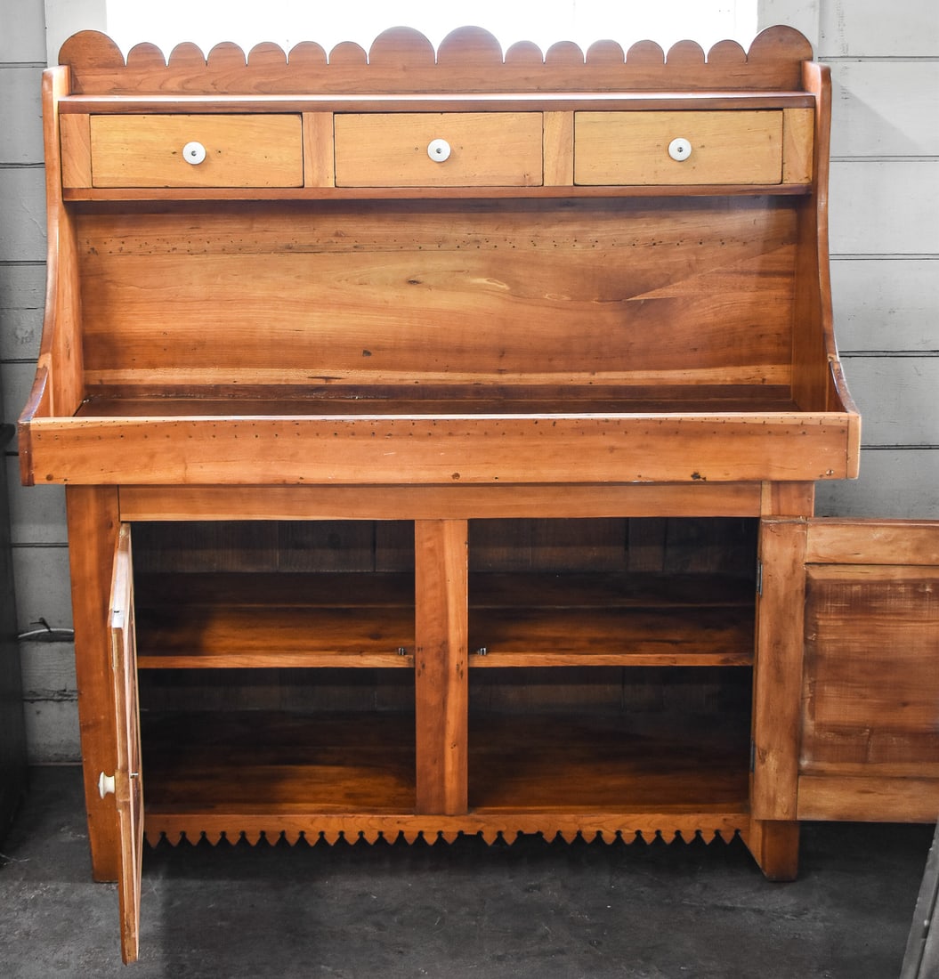 AMERICAN PRIMITIVE PINE DRY SINK - 2