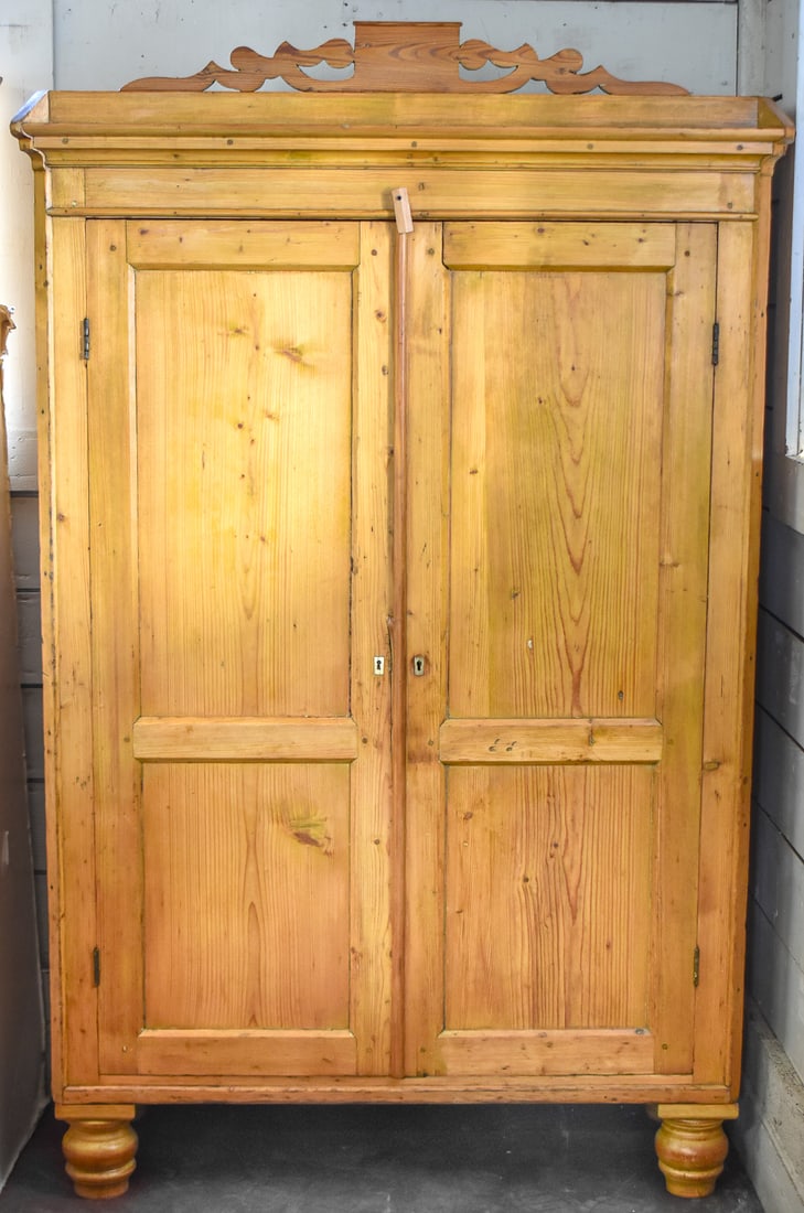 EUROPEAN PINE ARMOIRE (1 of 3)