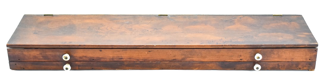 VICTORIAN OAK TOOL CHEST (1 of 2)