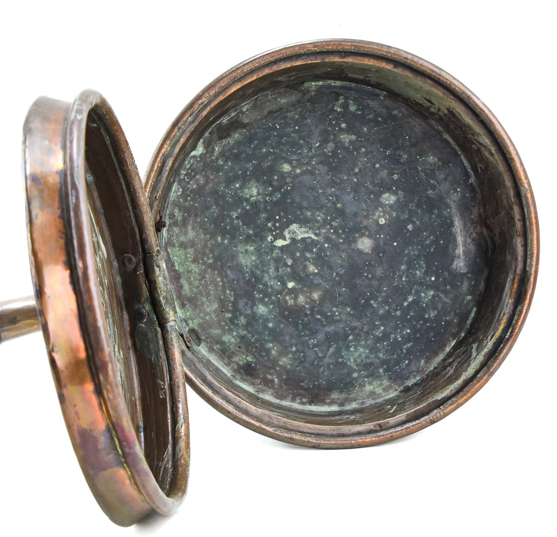 BRASS BED WARMING PAN - 3