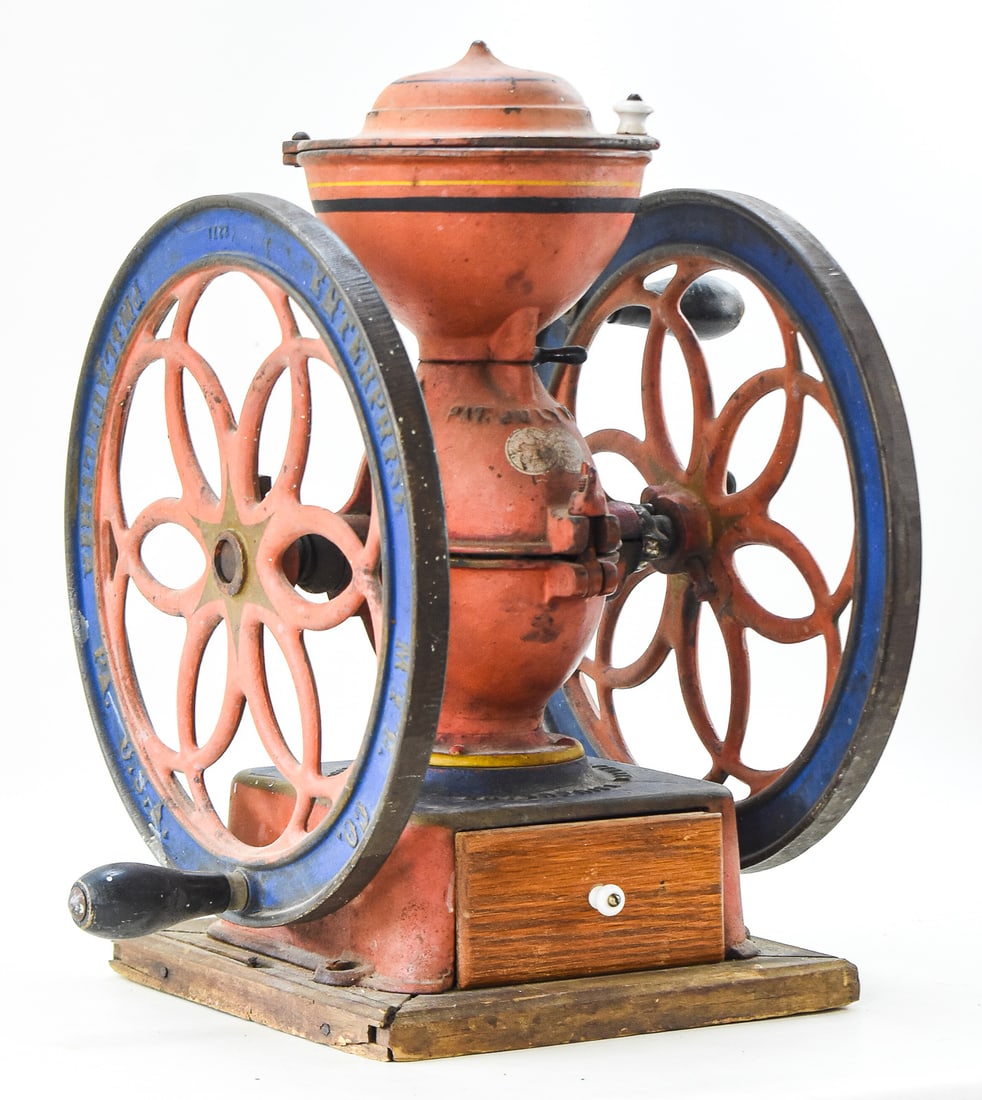 ENTERPRISE MANUFACTURING CO. 1898 COFFEE GRINDER (1 of 5)