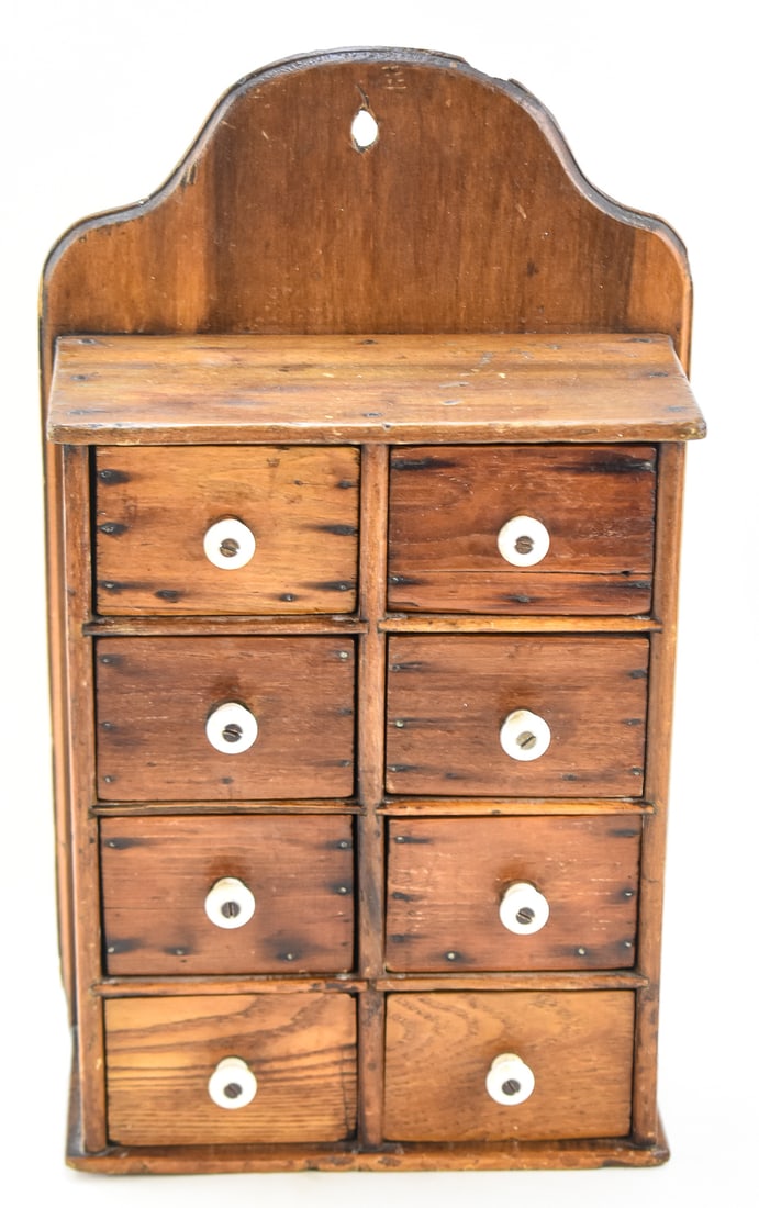 ANTIQUE SPICE CABINET - 2