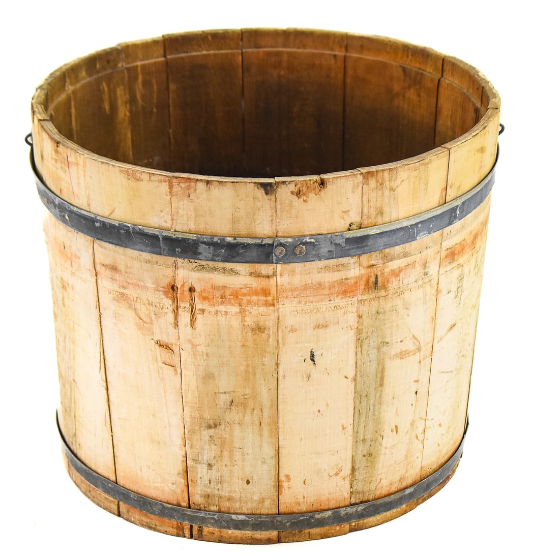 RAW PINE STAVE PLANT BUCKET (1 of 3)