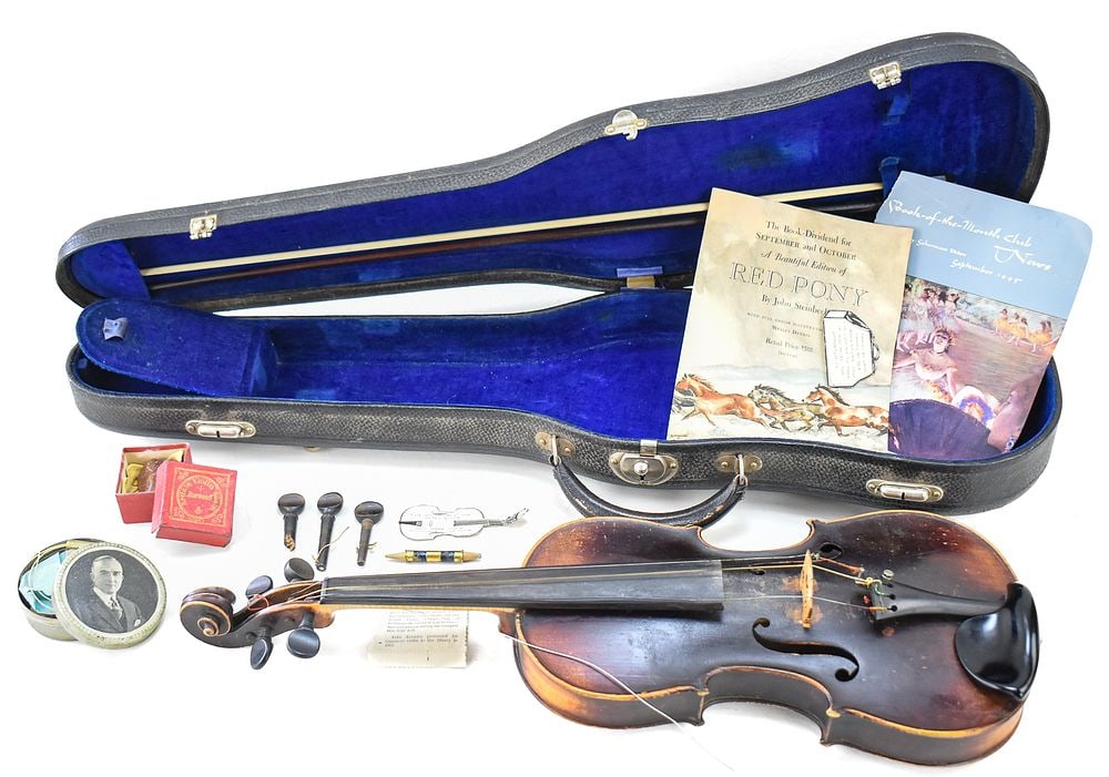 CONTEMPORARY ANDREA GUARNERI FULL-SIZE VIOLIN AND ACCESSORIES (1 of 2)