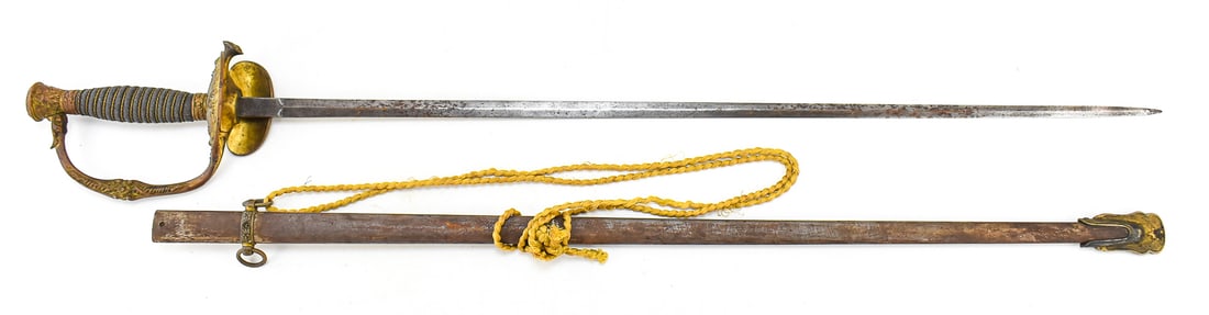 U.S. MODEL 1860 STAFF & FIELD OFFICER'S DRESS SWORD (1 of 3)