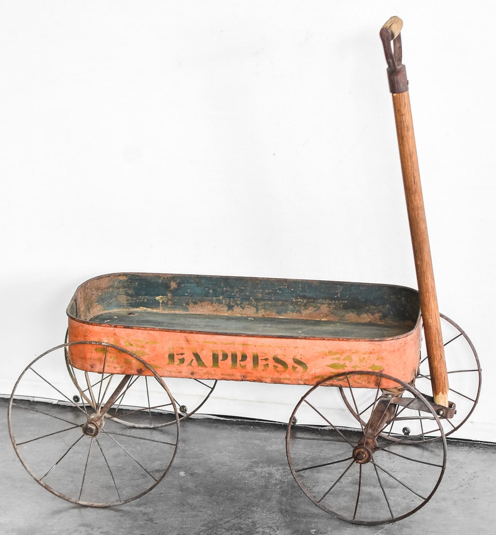 METAL "EXPRESS" CHILDREN'S WAGON (1 of 3)