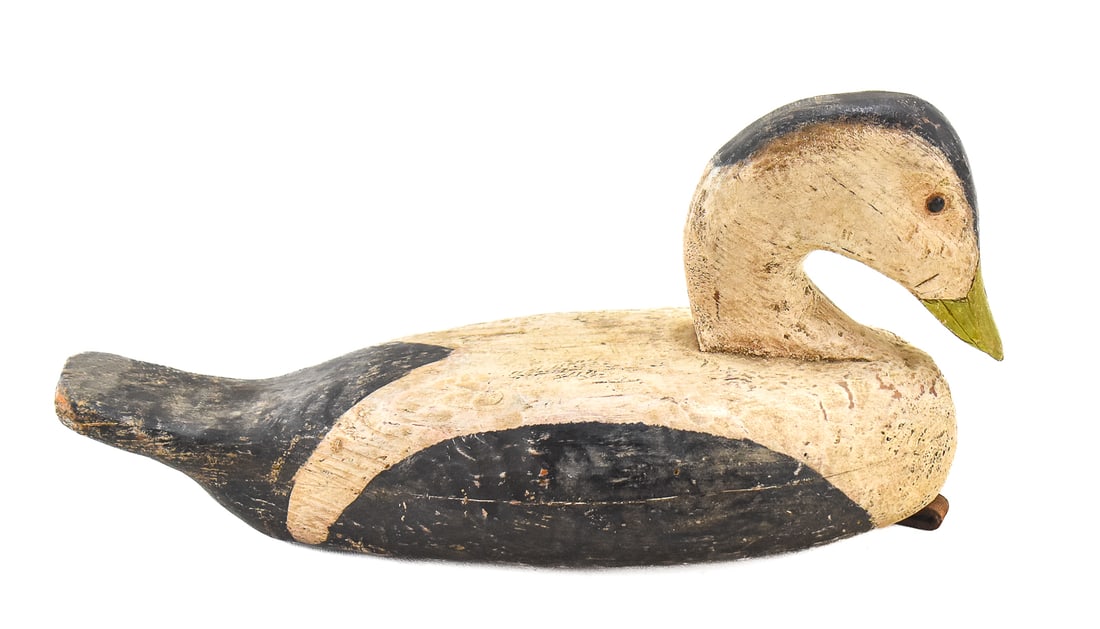 COMMON EIDER DECOY BY R.W. SCHAAP IN 2000