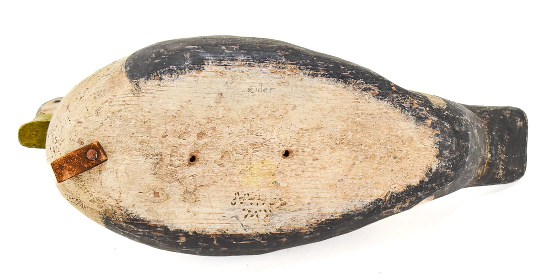 R.W. SCHAAP COMMON EIDER DECOY - 3