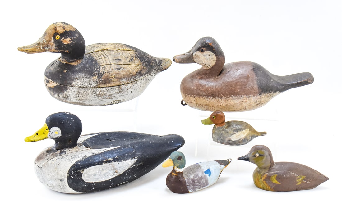 ASSORTED DUCK DECOYS AND SALESMAN SAMPLES (1 of 4)