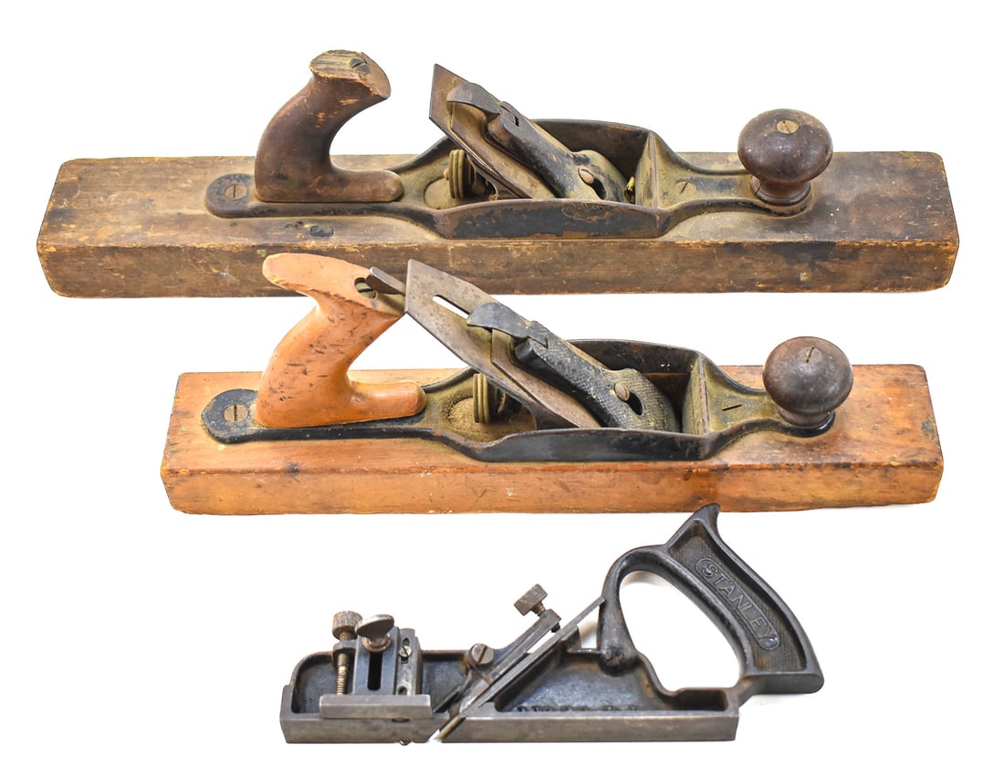 THREE STANLEY PLANES: No. 39, No. 26, N0. 29 (1 of 2)