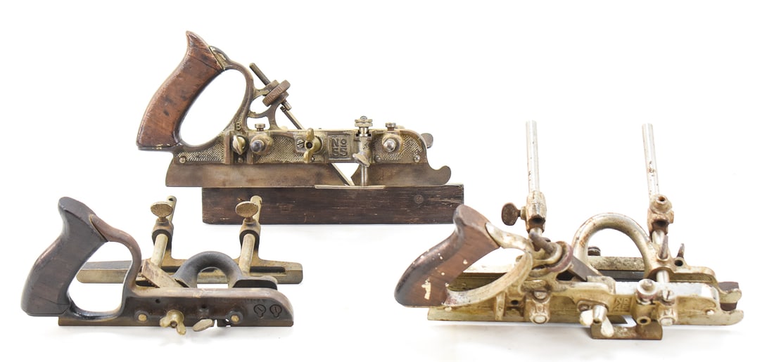 STANLEY COMBINATION PLANES: STANLEY WARD'S MASTER NO. 45, STANLEY NO. 50 , & STANLEY NO. 55 TYPE 1 (1 of 2)